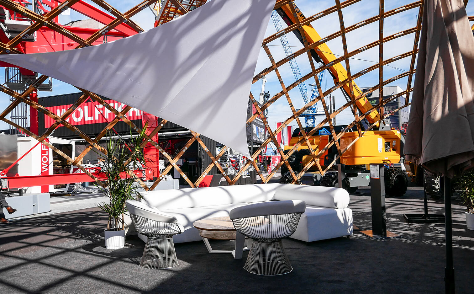 Une voûte gridshell à Las Vegas — FUGU® Structures